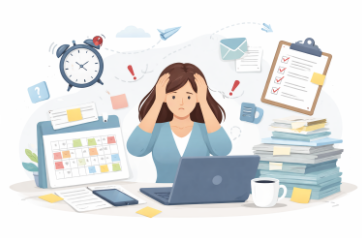 Workplace Pressure Illustration